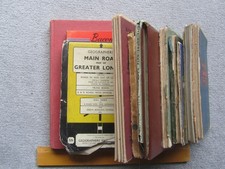 LONDON ATLASES/MAPS - 14 different items all  Very Good or better.