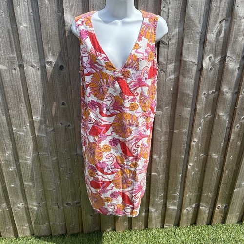 Next linen blend floral shift - next,