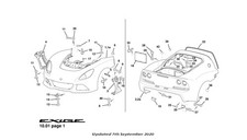 Lotus Exige S3 Stainless Steel Bolts Front & Rear Clam Shell Fixings Clamshell