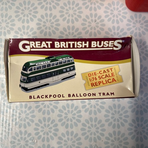 Great british busses blackpool - british,