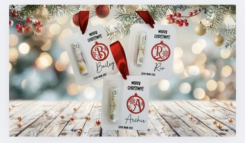 Personalised christmas money - christmas,