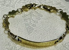 10K Yellow & White Gold Heart