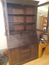 Vintage Style Wooden And Glass