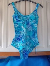 "M&S" SZ.36B TURQ MIX SWIM