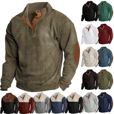 Mens Corduroy Jumper Pullover