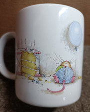 Vintage Andrew Brownsword  Birthday Cake Mouse Mug (B)