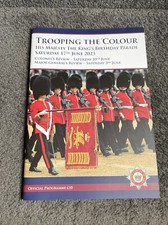 Trooping the Colour 2023 Official programme King Charles III