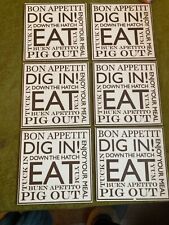 Parlane - Shabby & Chic Ceramic Tile / Placemat / Coasters