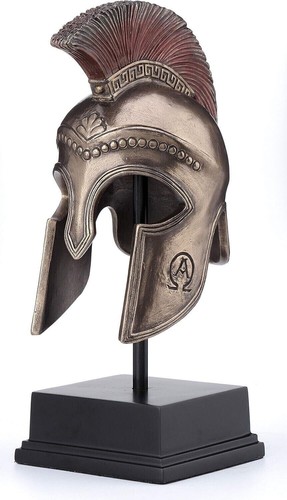 Greek hoplite helmet - helmet, with