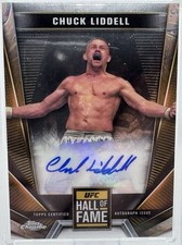 2024 Topps UFC Knockout Chuck Liddell Autographed Card