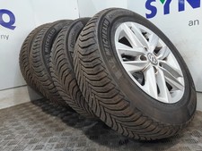 Set Of Genuine 15 Inch VOLKSWAGEN CADDY Alloy Wheels & Michelin Tyres 2K5601025L