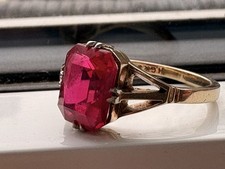 Edwardian 9ct Gold  Simulated