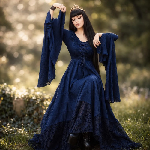 Cottagecore dress medieval - cottagecore,