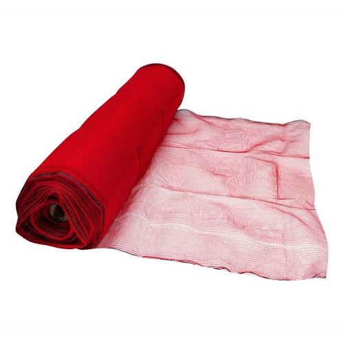 Red debris scaffold - scaffold, windbreak