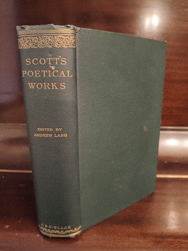 Scott poetical works andrew - poetical,