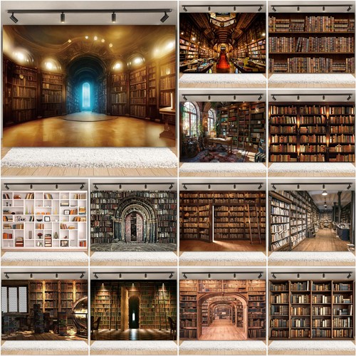 Large medieval library - medieval,