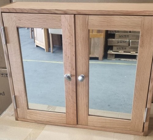 Bathroom cabinet oak - bathroom,