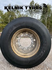 385/65 R22.5 - Part Worn Trailer Tyre - Built On An Alloy Wheel