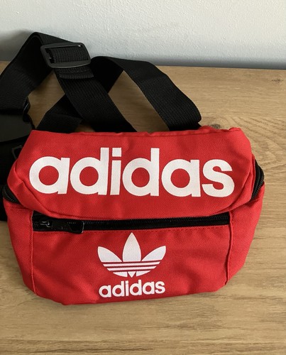 Adidas originals red - waist, bag