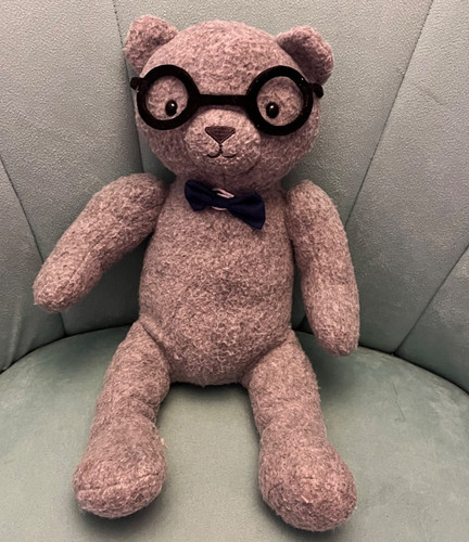 Sainsburys home grey teddy - sainsburys,