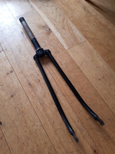 Steel threaded steerer fork - threaded,