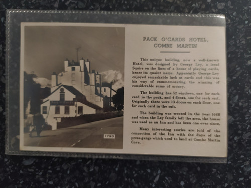 Pack cards hotel combe - hotel,