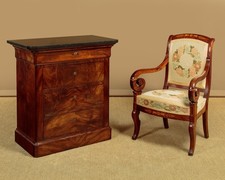 Antique Small French Mahogany