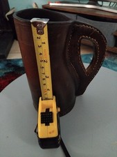 hand made leather and bees wax