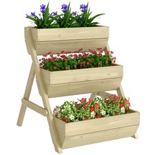 Outsunny tier raised garden - tier,