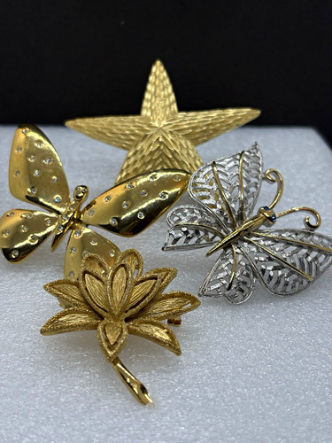 Vintage brooch lot - vintage, of
