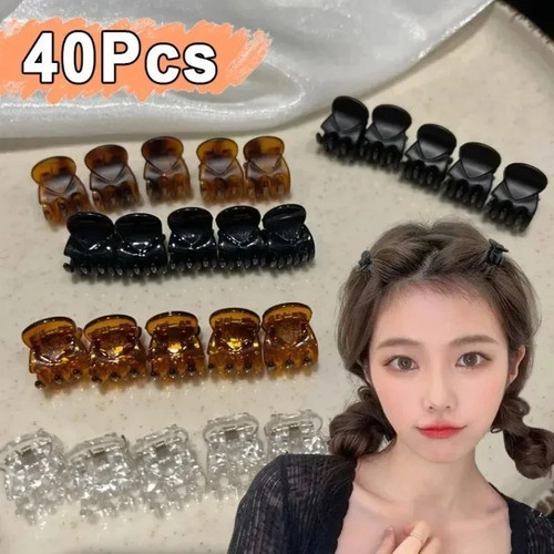 Mini hair claw clips - mini,