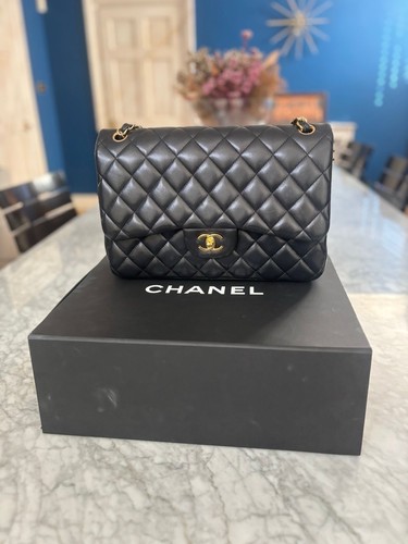 Chanel jumbo classic - jumbo, lambskin