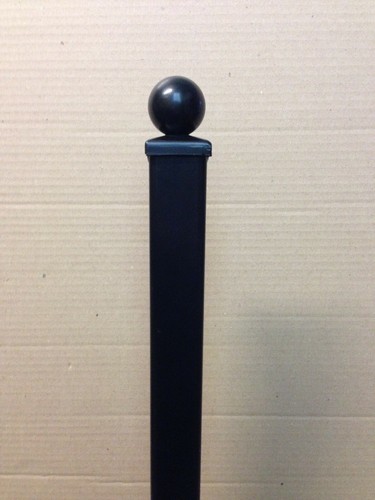 Metal fence post 40mm - metal,
