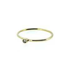 2mm Diamond 1mm Solid 18ct
