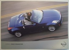 NISSAN 350Z ROADSTER orig 2004 UK Mkt Advance Info Preview Leaflet Brochure
