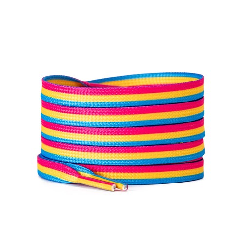 Pansexual pride shoelaces - pansexual,