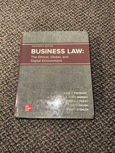 Business law the ethical - business,