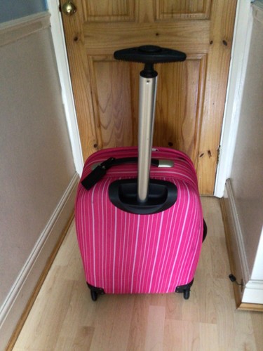 Large soft shell suitcase - large,