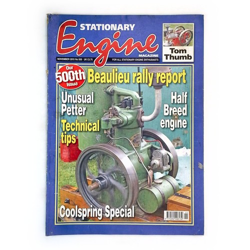 Stationary engine magazine - stationary,