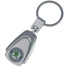 Keyring Chain For Skoda Car Key Fobs Merch Gift Driver Father Luxury Look