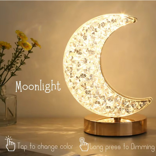Table lamp crystal night - table, light