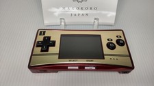 Tested Nintendo Game Boy Micro Famicom Red Gold Console Only