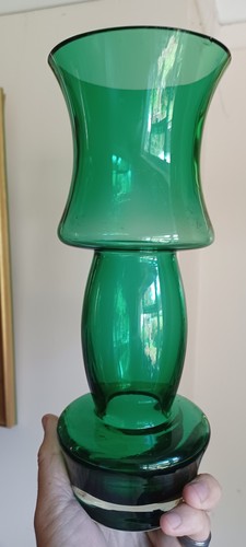 Vintage riihimaki green glass - vintage,