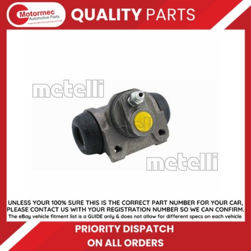 Metelli wheel brake cylinder - metelli,