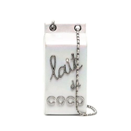 Chanel iridescent silver - chanel,
