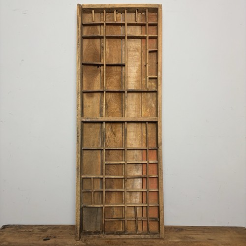Vintage wooden printers tray - printers,