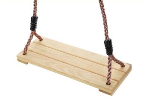 Wooden outdoor swing for kids - outdoor,