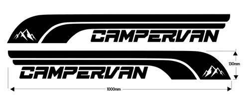 Campervan stickers - campervan, /