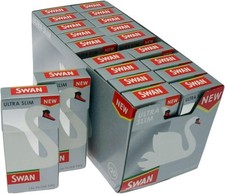 20 x Swan Ultra Slim Filter Tips 126 Tip Per Pack (Full Box)
