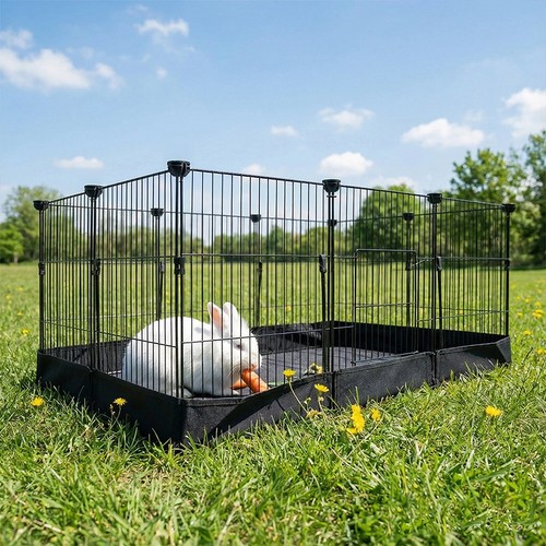 Pet rabbit run play - rabbit,